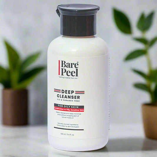Bare Peel Oily Skin Cleanser | Specifically formulated for oily skin types
